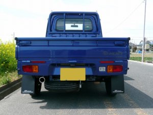画像3: オールステンレスマフラー　タイプＳ－Ｘ　ハイゼットトラック／ジャンボ(S500P/S510P)前期用