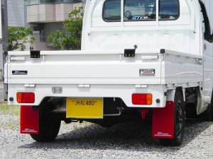 画像8: リヤ大型マッドフラップ　軽トラック汎用