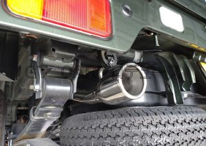 画像7: オールステンレスマフラー　タイプＳ－Ｘ２　キャリイ／スーパーキャリイ(DA16T)後期用