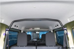 画像3: センターピラーロールバー　アトレー／ハイゼットカーゴ(S7**V)用