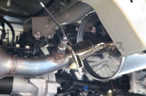 画像7: オールステンレスマフラー　タイプＳ－Ｘ２　ハイゼットトラック／ジャンボ(S500P/S510P)後期用