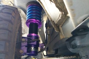 画像2: 車高調フロントのみ　ハイゼットトラック／ジャンボ(S500P/S510P)用