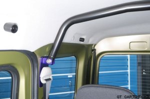 画像3: センターピラーロールバー　アトレー／ハイゼットカーゴ(S7**V)用