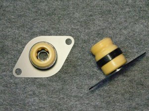 画像1: リヤソフトバンプラバーセット　ミニキャブトラック(U61T/62T)用　