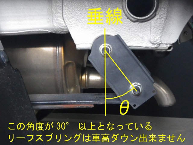 画像: 車高調整式シャックル　ハイゼットトラック／ジャンボ(S5**P/S2**P)用