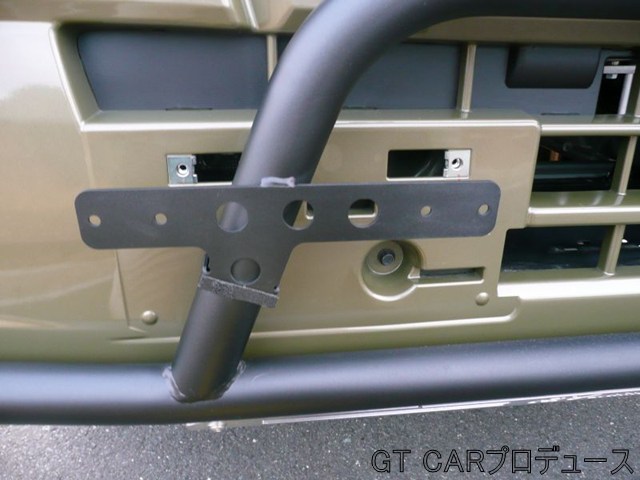 画像: カーボン調ナンバープレートカバー